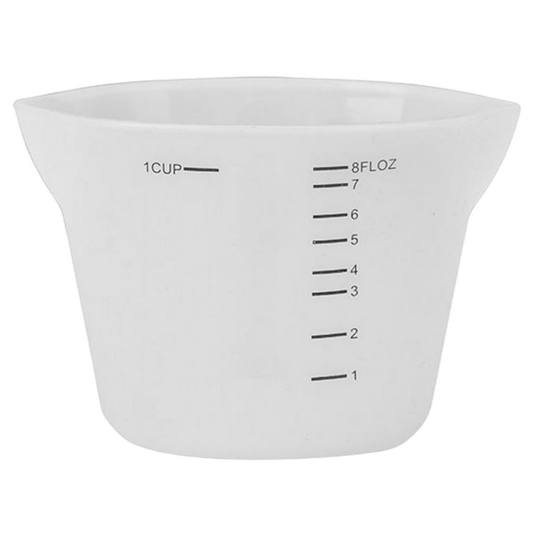 2-cup Silicone Measuring Cup - Flexible - 4 1/2 x 3 x 5 3/4 - 1 count box