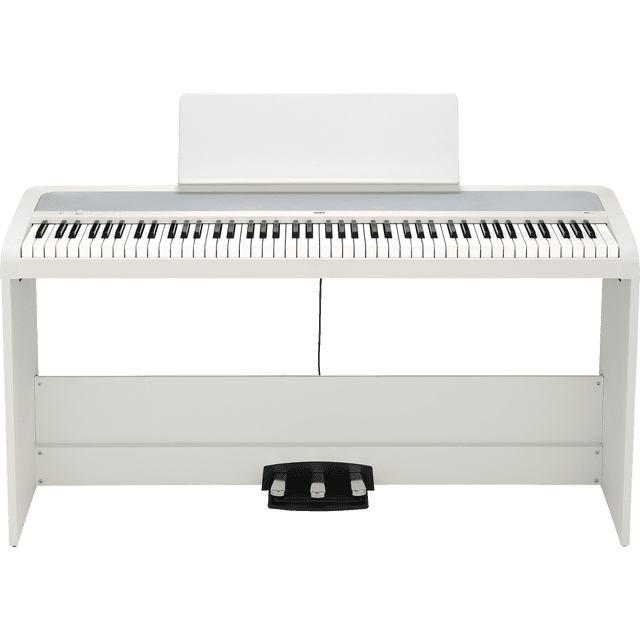 Piano digital Korg B2SPWH de 88 teclas con base color blanco