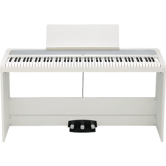 Piano digital Korg B2SPWH de 88 teclas con base color blanco