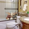 thumbnail image 3 of Easter Bunny Wall Decal Three Rabbits Huddle Sticker Self-Adhesive Removable Decoration for Door Window Glass Tile(A), 3 of 6