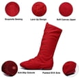 thumbnail image 4 of MSMAX Bottes de Danse Adulte Hautes Ballet Jazz Espadrilles de Danse Rouges 6 m US Femmes, 4 of 4