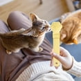 thumbnail image 3 of Fiudx Cuchara para Comer, Exprimidor con Forma de Pata de Gato, Mango Ergonómico, Práctico y Fácil de Limpiar, Ideal para Comida Húmeda, 1 Tira Exprimidora., 3 of 3