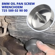 6PCS Metal Transmission Oil Filling Change Tool Kit for Mercedes-Benz 725.0 9 Speed 9G-Tronic