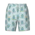 thumbnail image 5 of Rocae Sea Turtle for Men's Swim Trunks Quick Dry With Two Side Pockets and One Lined Patch Pocket3X-Large, 5 of 9