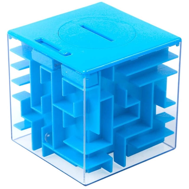 Money Maze Puzzle Box, Creative And Fun Way To Make Small Gifts, Maze Money Bank For Kids As A Brithday