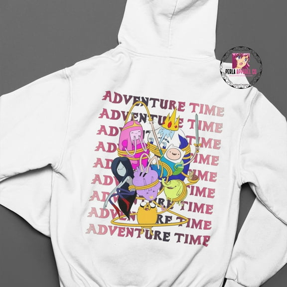Limited Adventure Time Hoodie - Girlfriend Gift Hoodie - Vintage Cartoon Hoodie - Adventure Time Series - Finn And Jake Hoodie