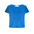 thumbnail image 7 of Txenfivo Oversized Open Back Sweatshirts for Womens Fall Spring Long Sleeve Workout Shirts Crew Neck Casual Crop Athletic Tee Tops, S-2XL, 7 of 7