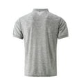 Bessyn Mens Summer Tops Dressy Casual 3/4 Sleeve Blouses for Men Casual