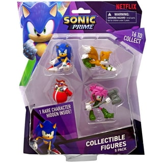 Sonic Hedgehog action figure lot Sonic Boom Shades Tails Classic Super Amy  Rose
