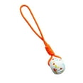thumbnail image 3 of Dog Training Ball on Rope Knot Rope Dogs Toys for Small Medium Dogs orange, 3 of 9