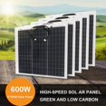 thumbnail image 2 of Solar Panel 300W 600W Flexible Monocrystalline Cell RV 12V Solar Panel Kit With Controller Complete For Car/Boat/Battery/Camping, 2 of 7