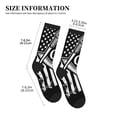 thumbnail image 3 of Athletic Socks Freemason Masonic Masons Flag Sport Running Calf Socks Crew Socks for Men Women, 3 of 7