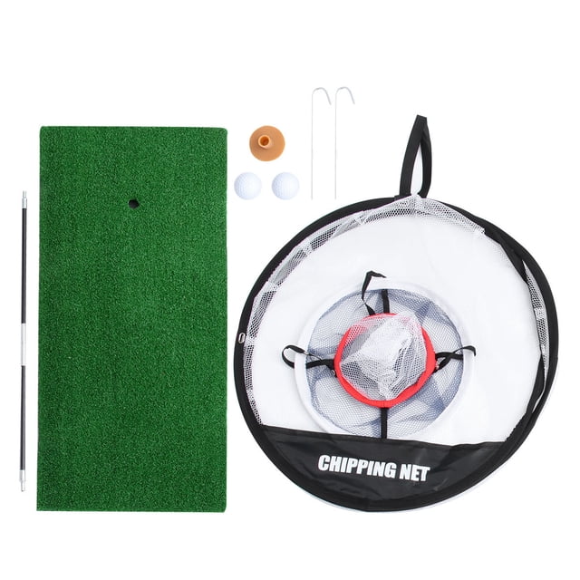 OUNONA golf net cage Chipping Net Assorted Color Training Aid Indoor Outdoor 1 Set