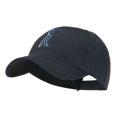 thumbnail image 2 of Male Golfer Outline Embroidered Cap - Navy OSFM, 2 of 5