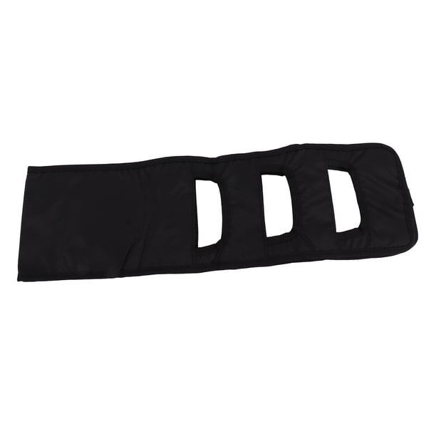 Cinturón de marcha con arnés para traslado de pacientes, acolchado y transpirable, ayuda para la movilidad de personas mayores y discapacitadas, color negro.
