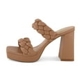 thumbnail image 2 of CUSHIONAIRE Women's Aurora Braided Platform Sandal +Memory Foam, 2 of 5