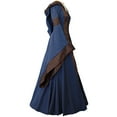 thumbnail image 2 of NMMUED Halloween Outfits for Women Masquerade Party Dress Halloween Costumes Gothic Dress Victorian Dress for Women Masquerade Costumes for Women Halloween Costumes Women Blue L, 2 of 7