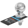 thumbnail image 4 of czcpp-40097 Chrome ATV, UTV, Lawn Tractor Hitch Ball, 2,000 lbs, 2-Inch Diameter, 5/8 x 1-3/4-Inch Shank, 4 of 4