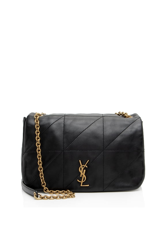 Pre-Owned Saint Laurent Lambskin Monogram Jamie 4.3 Small Shoulder Bag