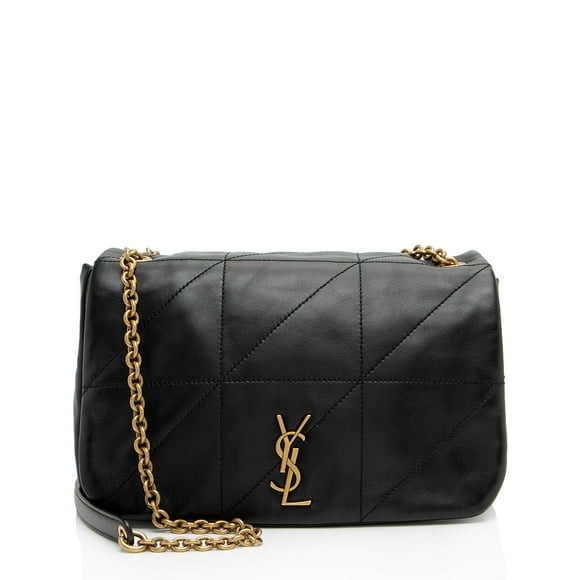 Pre-Owned Saint Laurent Lambskin Matelasse Monogram Jamie 4.3 Small Shoulder Bag