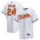 thumbnail image 1 of Camiseta clásica de béisbol blanca de local de Zach Eflin de los Baltimore Orioles, con número de estrella bordado.-XXL, 1 of 2