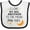 White and Black, variant on Inktastic I Love My Big Brother to the Moon and Back Boys or Girls Baby Bib