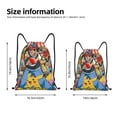 thumbnail image 2 of Pofeuu Pokemon for Water-Resistant 210D Drawstring Bag Compact Foldable Design Gym Yoga Travel Essentials Lightweight Carryall-Medium, 2 of 6
