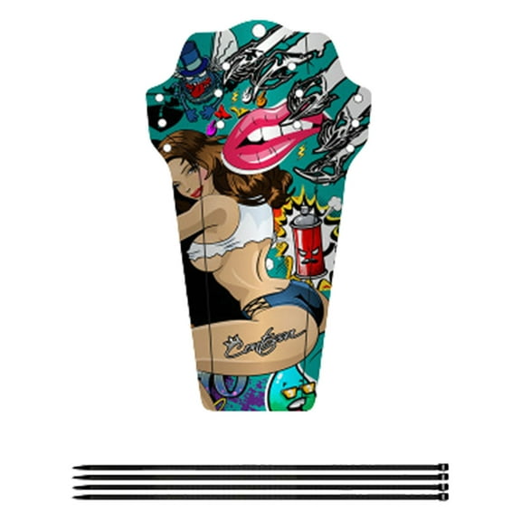 COOLHOOD Mountain Bike Mudguard Universals Bicycles Mudguard Removable Cycling Front Rear Tire Mud Guard Bicycles Accessories