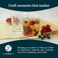 thumbnail image 7 of Libbey Awa Tumbler and Rock Glasses Drinking Set, Elegant Polka Dot Drinking Glasses Set of 16, All Purpose Glass Cups Set for Events and Everyday Use, 7 of 7