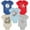 Multicolor, variant on Disney Classics 101 Dalmatians Dumbo Peter Pan Pinocchio Newborn Baby Boys 5 Pack Bodysuits Multicolor 3-6 Months