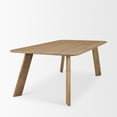 thumbnail image 6 of Welborn 84" Light Brown Wood Rectangular Dining Table, 6 of 6