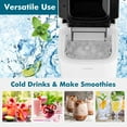 thumbnail image 4 of Costway Portable Countertop Ice Maker Machine 35Lbs/24H Self-Clean w/ Ice Basket & Scoop, 4 of 10