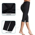 thumbnail image 4 of Charmo Women Swim Pants High Waisted Swim Capris Swimming Shorts Swimming Leggings, 4 of 5