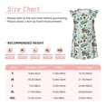 thumbnail image 3 of Fotbe Cartoon Car Racing Vestido de Dormir para Niñas de 3 a 10 Años, Mangas Cortas, Estilo Princesa, Pijama Camisón con Mangas Voladas-XX-Large, 3 of 6