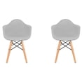 thumbnail image 3 of Set de dos sillas Eames con descansabrazo para Niños y Niñas (GRIS), 3 of 4