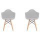 thumbnail image 3 of Set de dos sillas Eames con descansabrazo para Niños y Niñas (GRIS), 3 of 4