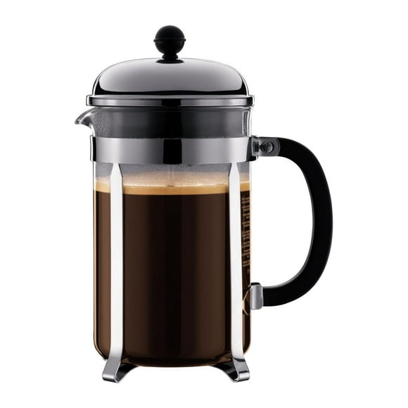 Chambord French Press Coffee Maker, 51 Oz., Chrome