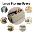 thumbnail image 6 of Fabric Storage Ottoman, Bench for Entryway and Bedroom, Beige, 6 of 11