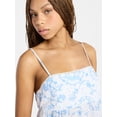 thumbnail image 3 of No Boundaries Sleeveless Tiered Babydoll Sleep Dress, Women's XS-XXL, 3 of 4