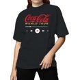 thumbnail image 2 of Officially Licensed Coca Cola Coca-Cola World Tour Music Theme Women's T-shirt, 2 of 3
