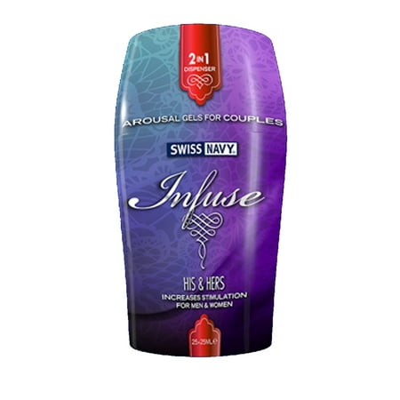 Swiss Navy Infuse His & Hers 2-N-1 Personal Lubricant - 50 (Best His And Hers Lubricants)