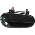 thumbnail image 3 of Exterior Door Handle Set - 4 Piece Smooth Black Plastic Replacement, 3 of 7