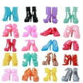 thumbnail image 2 of 32 Uds. De ropa para muñeca Barbie para niñas, zapatos, conjunto de accesorios de juguete para vestir JM, 2 of 4