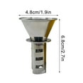 thumbnail image 3 of LSLJS Kitchen Fruit Tool Lemon Orange Juicer Stainless Steel Manual Drill, 3 of 9