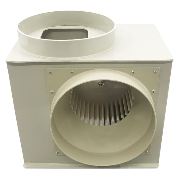 INTBUYING PP250 Centrifugal Blower Fan Anti-corrosion Laboratory Centrifugal Fan Fume Hood 1350CFM