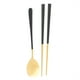 thumbnail image 4 of Palillos de acero inoxidable, palillos reutilizables de acero inoxidable, juego de cucharas, cuchara de acero inoxidable, rendimiento lleno de energía Jadeshay A, 4 of 8