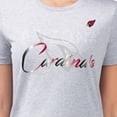 thumbnail image 3 of Women's G-III 4Her by Carl Banks  Gray Arizona Cardinals Super-Slim Fit Lightweight Shadow Logo T-Shirt, 3 of 3