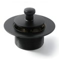 thumbnail image 1 of Desagüe para bañera SUPPLYGIANT Lift Turn de 1,5" negro mate, 1 of 6