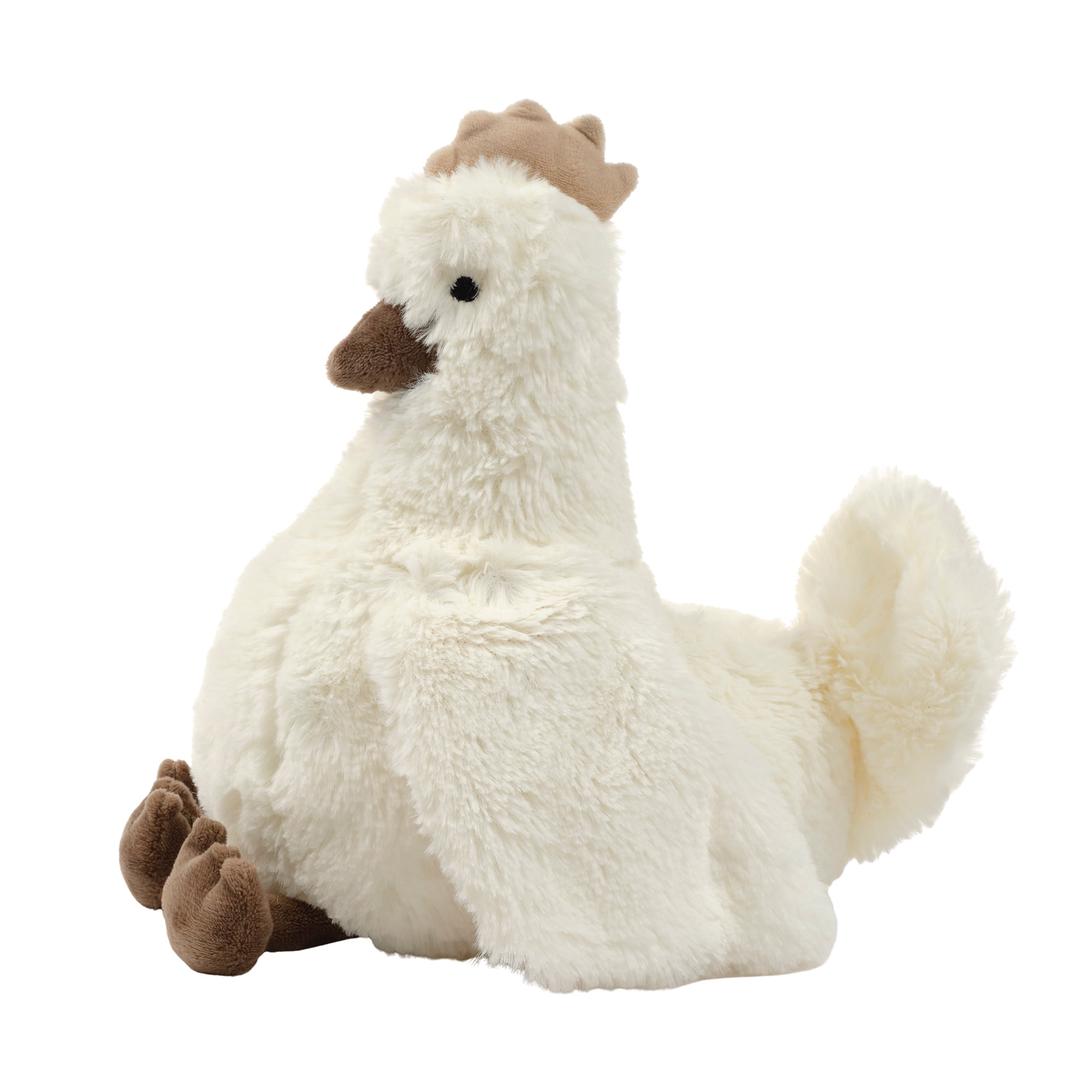 Bedtime Originals Farmyard Friends Plush Chicken Stuffed Animal Toy - Peep