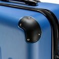thumbnail image 6 of YYAo Luggage Sets 3 Piece PC ABS Hardside Lightweight Suitcase with 4 Universal Wheels Lock Carry Dark Blue, 6 of 19